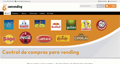 Desktop Screenshot of convending.com